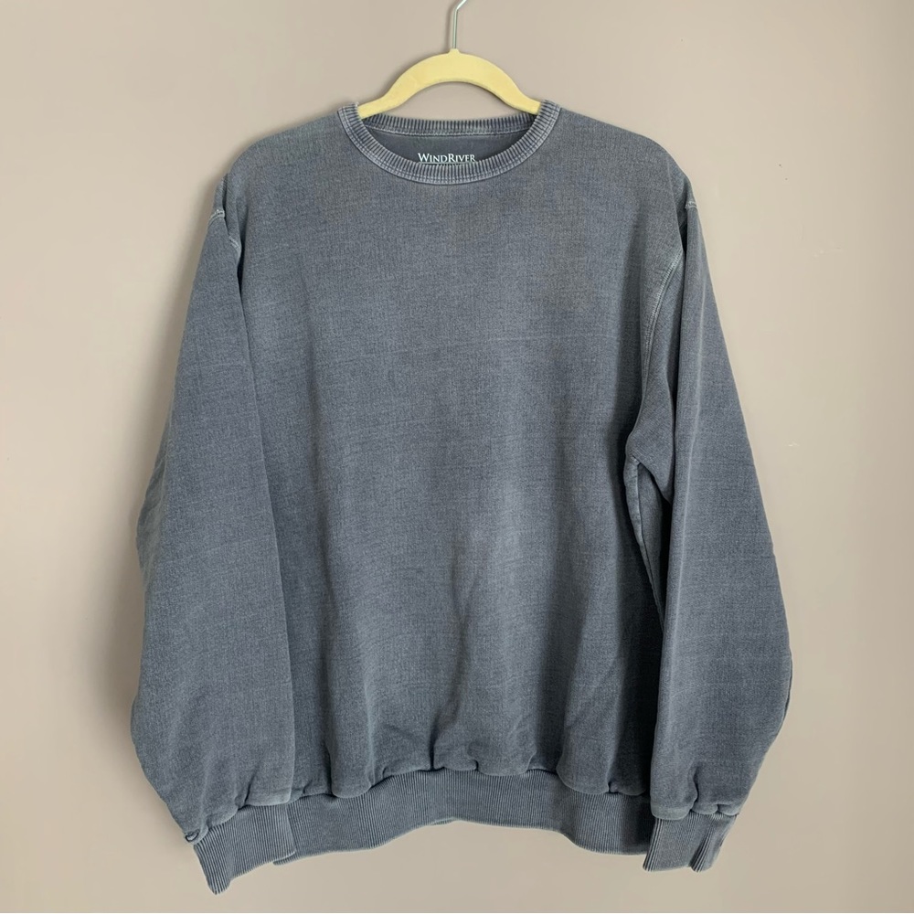 WindRiver Grey Crewneck Sweater - Picture 1 of 4